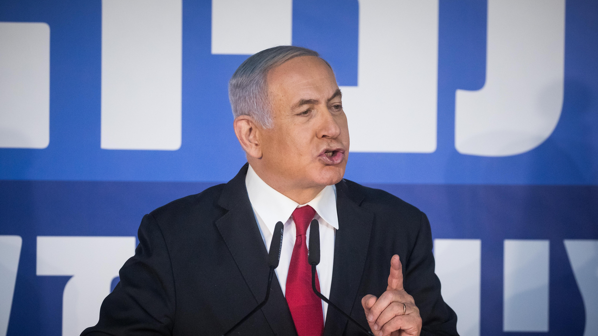Left wing to blame for corruption claims, Benjamin Netanyahu says as he ...