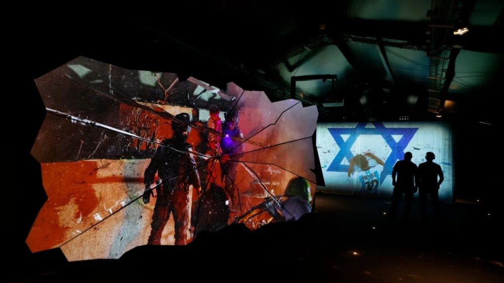 Immersive October 7 art installation brought to Tel Aviv rooftop