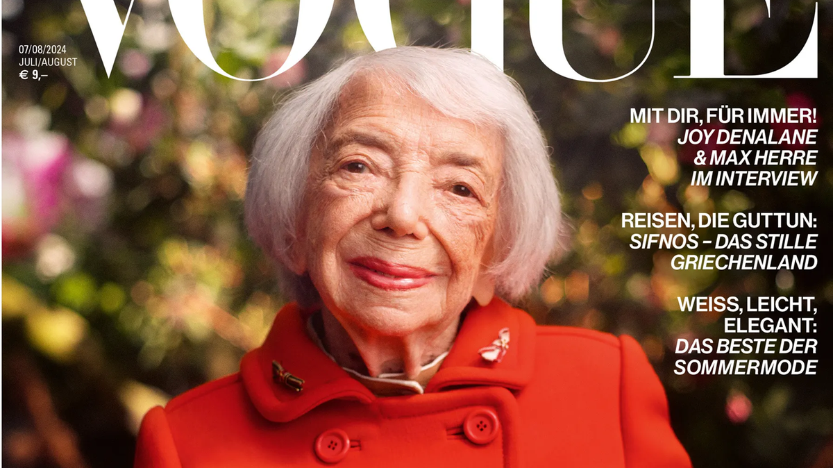 102-year-old Holocaust survivor is the face of Vogue Germany - The ...